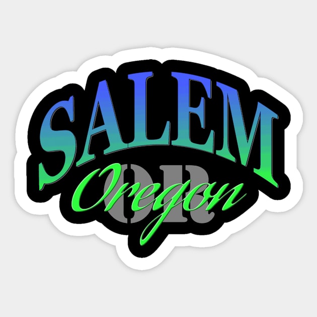 City Pride: Salem, Oregon Sticker by Naves